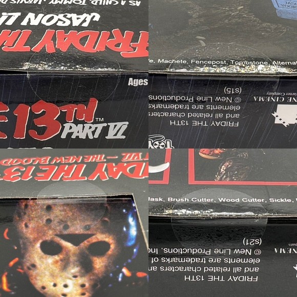 NECA Friday the 13th Part VI Jason Lives & VII New Blood Jason Voorhees Bundle - Picture 11 of 11